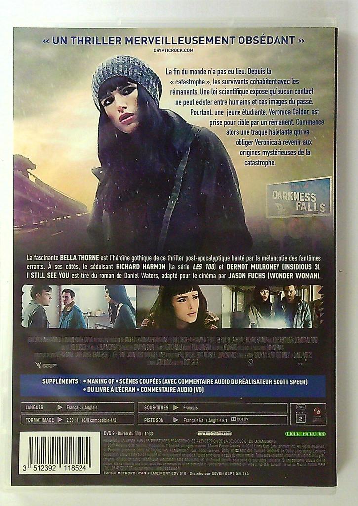 Dvd I Still See You avec Bella Thorne