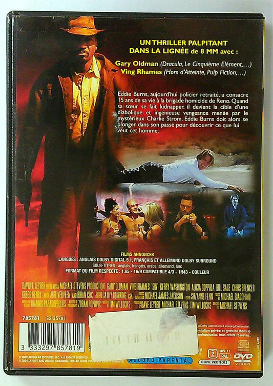 Dvd Péché Immortel avec Gary Oldman et Ving Rhames
