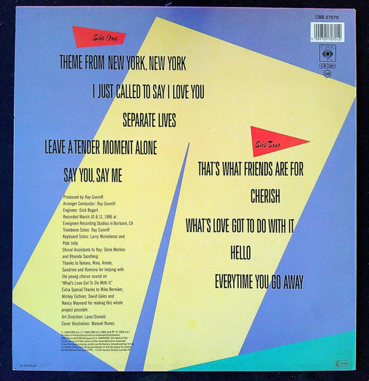 Vinyle Ray Conniff Say You Say Me Album 33 Tours 1986