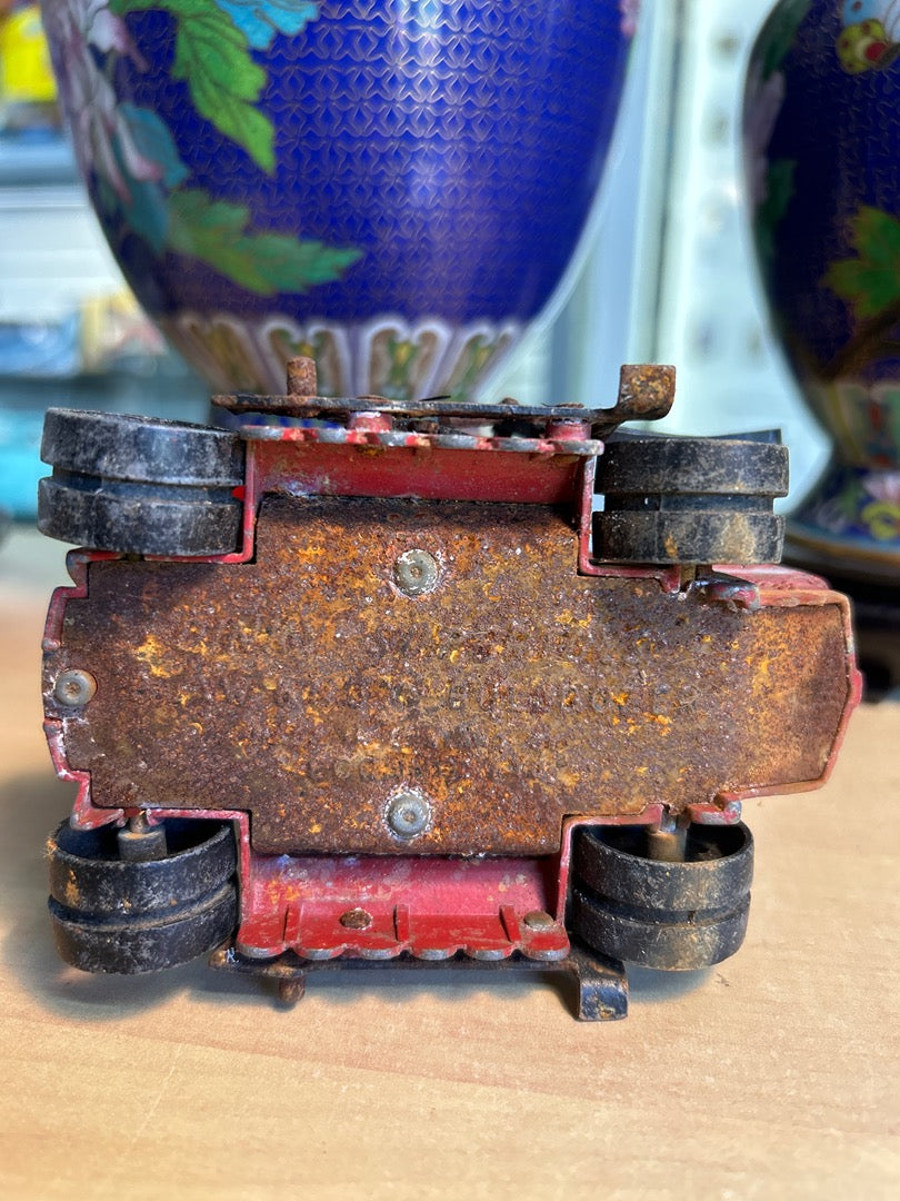 Tracteur miniature – Dart Mfg Co – Véhicules – Métal rouge vintage