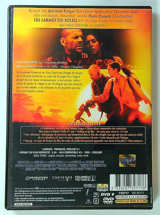 Dvd Les Larmes du Soleil Bruce Willis Monica Bellucci