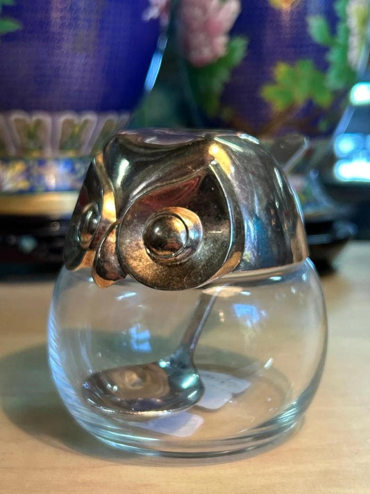 Pot a moutarde Chouette / Hibou