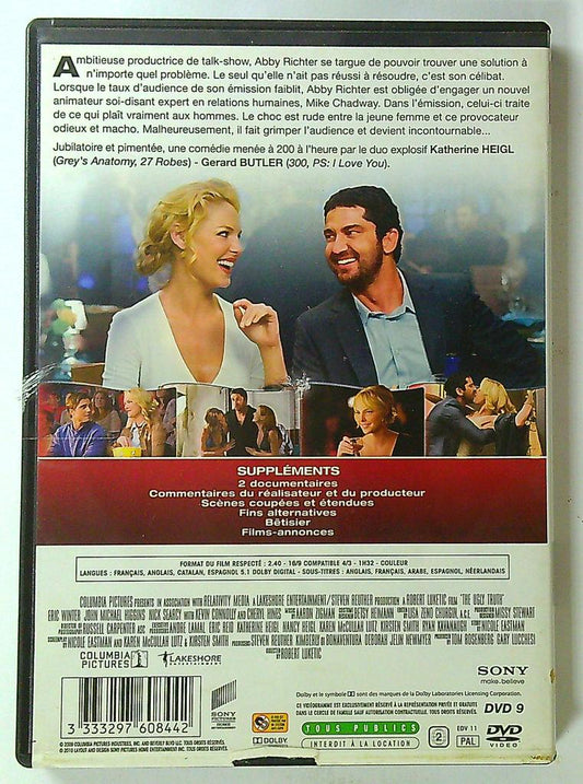Dvd L'abominable Vérité - Katherine Heigl & Gerard Butler