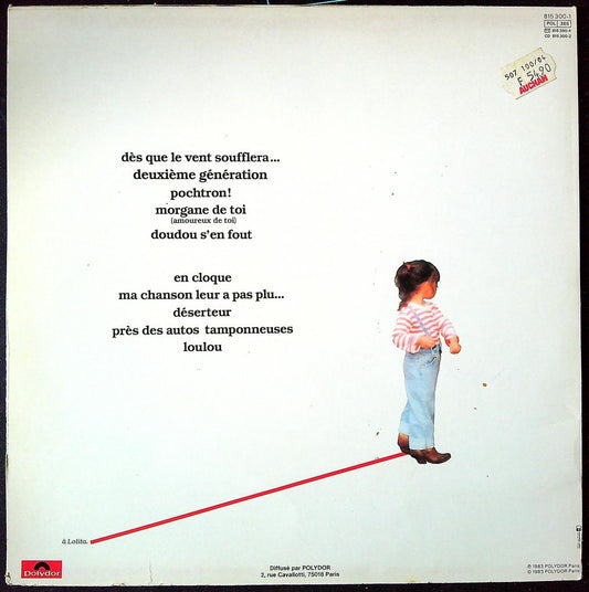 Disque vinyle album Morgane de toi Renaud Polydor