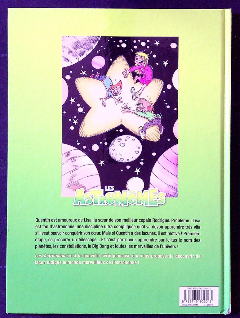 Bd Les Astromômes T1 – Vents d'ouest – Livre – Espace