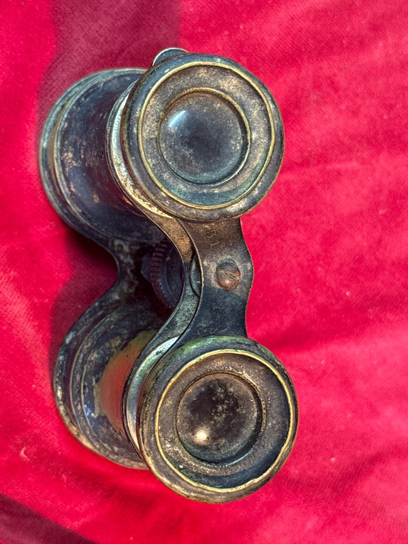 Jumelles – Vintage – Collection – Boussole intégrée