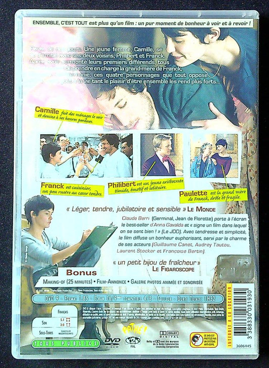 Dvd Ensemble, c'est tout – Claude Berri – Cinéma – Drame