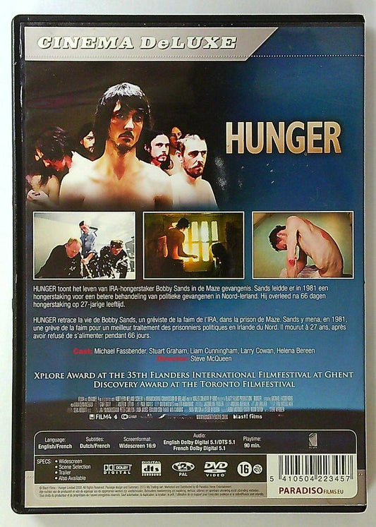 dvd Hunger Steve Mcqueen Michael Fassbender Cinema Deluxe