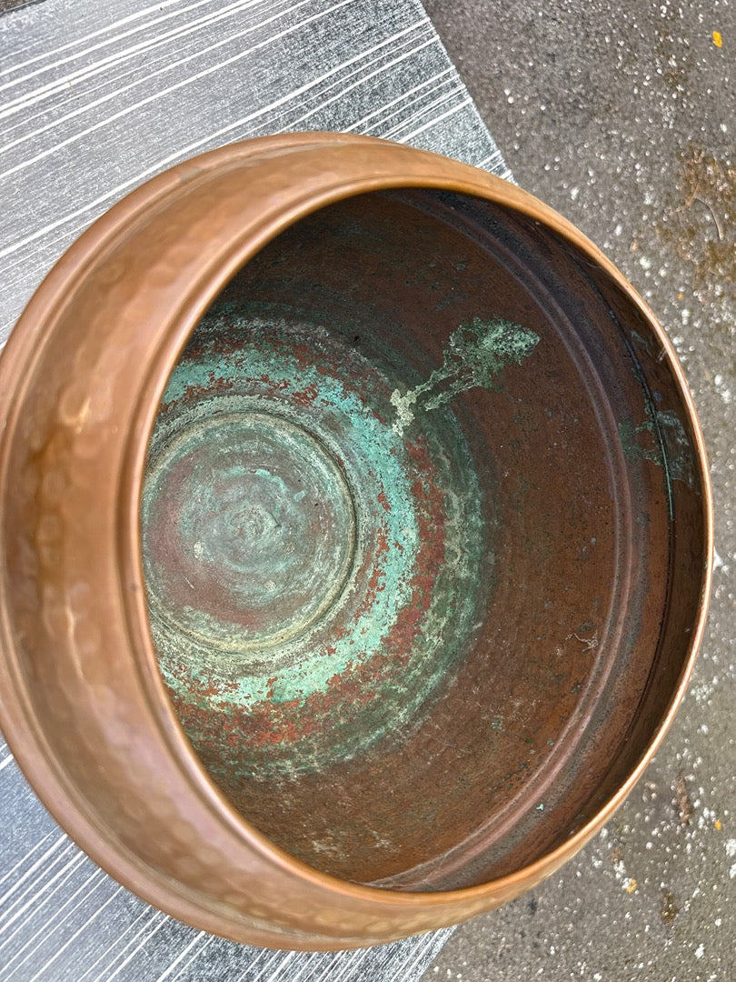 Cache-pot – Gaor Villedieu – Jardin – Cuivre martelé