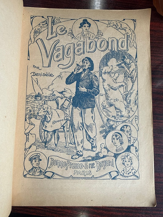Livre – Le Vagabond Denisèle – Roman – Bonne Presse 1946
