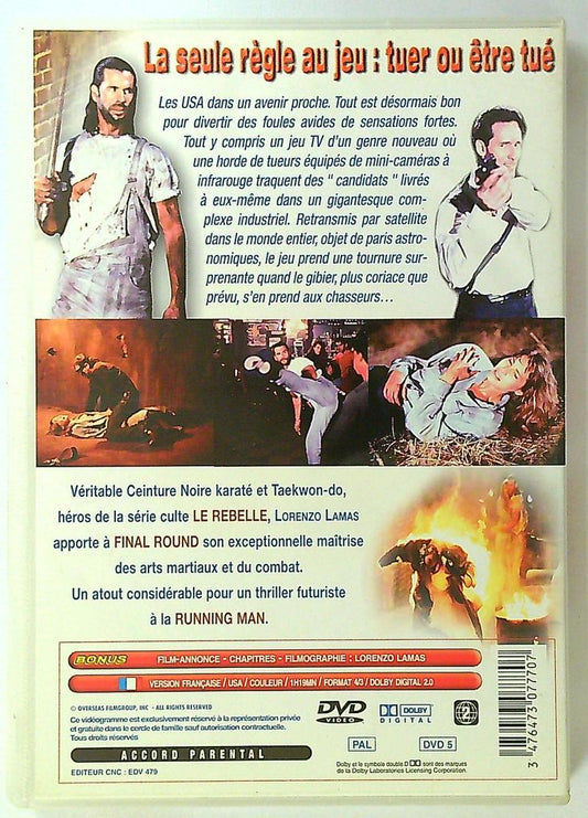 Dvd Final Round Lorenzo Lamas Vf action