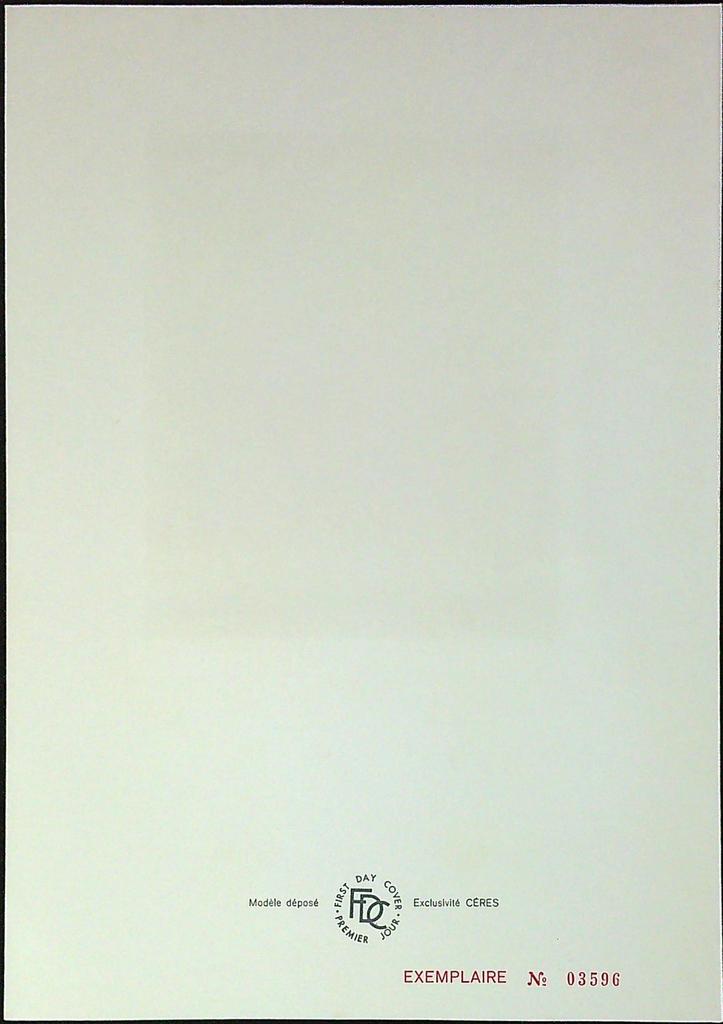 Seurat Le Cirque Enveloppe Dépliant Timbre 1er jour Encart Fdc Yvert et Tellier