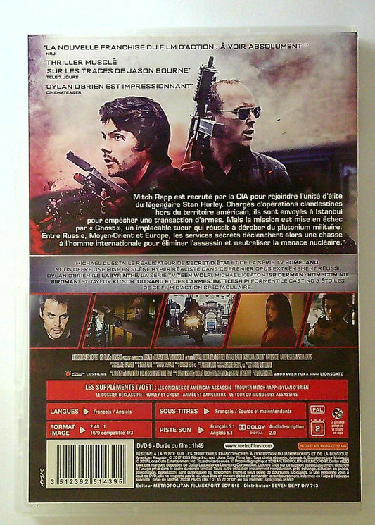 American Assassin Dvd Film Action Dylan O'brien