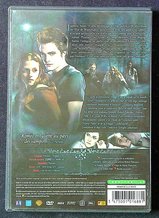 Dvd Twilight Chapitre 1 – M6 Vidéo – Divertissement – Film fantastique