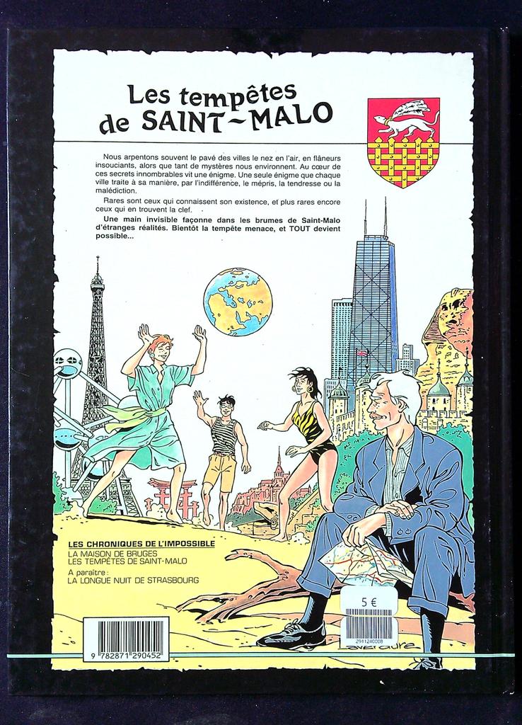 Les tempêtes de Saint-malo Tome 2 Bd Dargaud