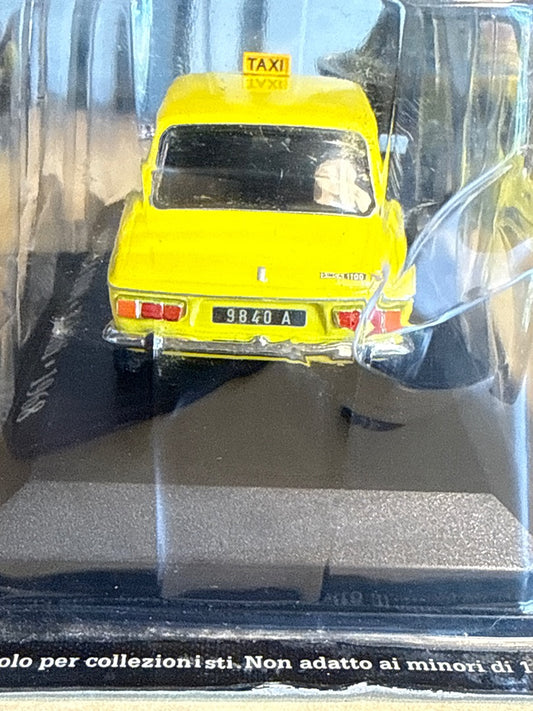Voiture – Simca 1100 Altaya – Jouet – Taxi jaune Tahiti