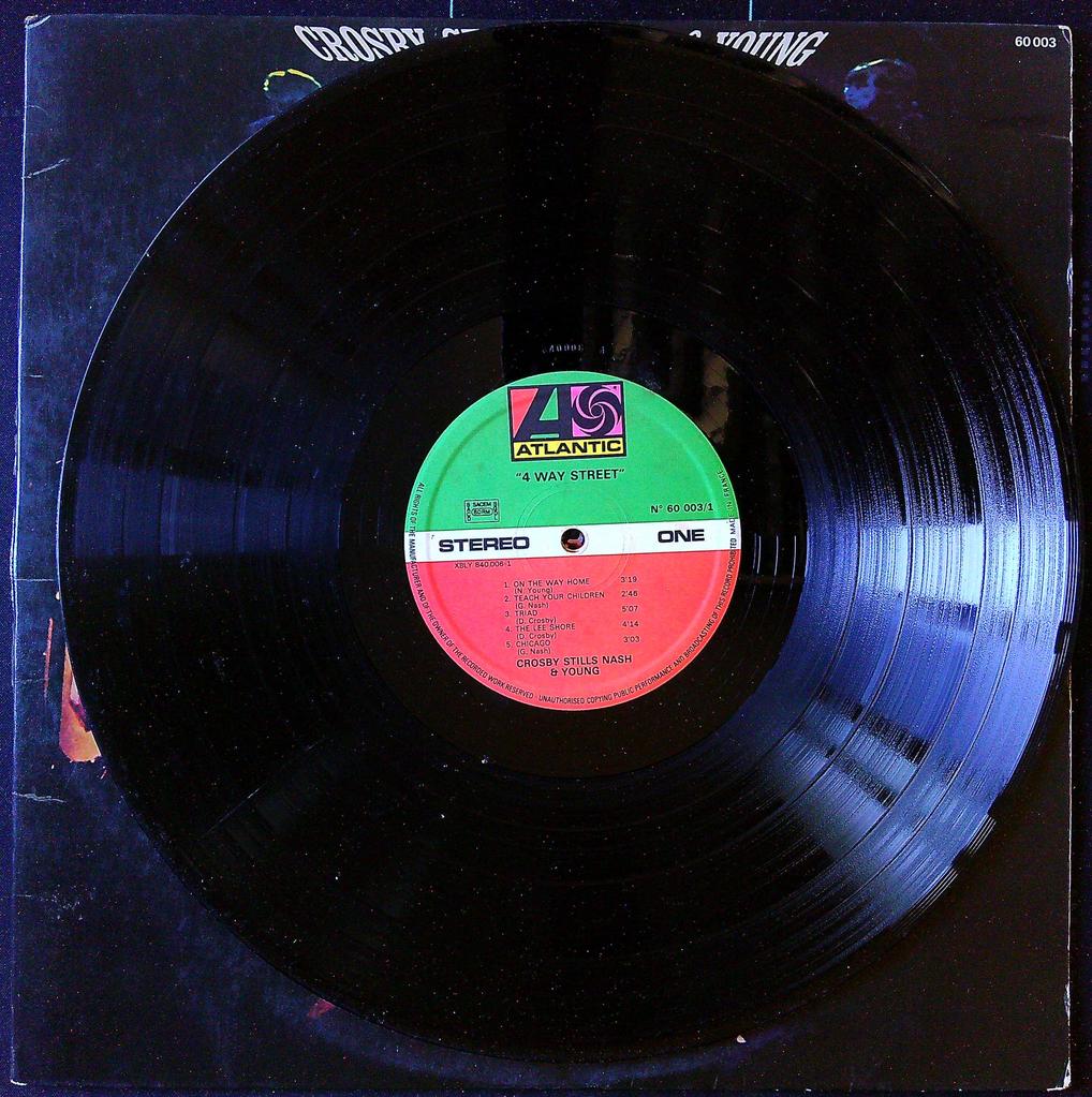 Vinyle 33 tours Crosby Stills Nash and Young 4 Way Street