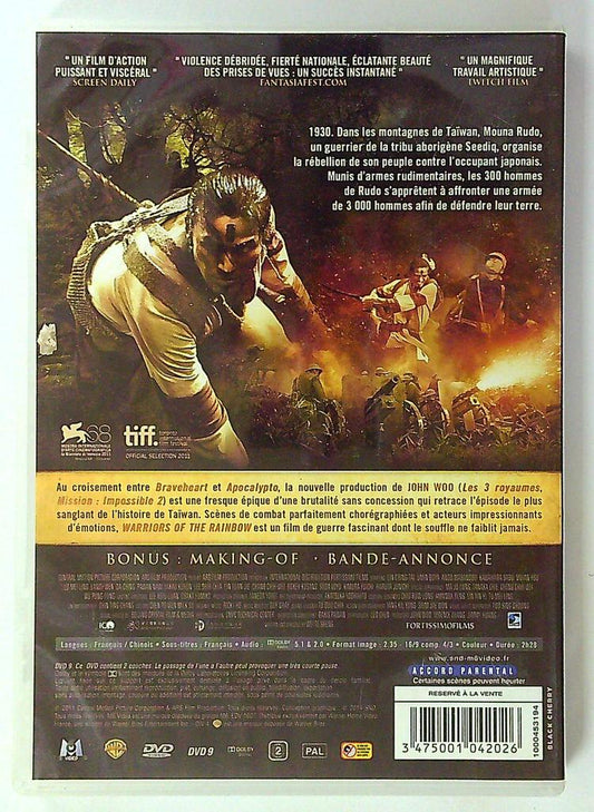 Dvd Warriors of the Rainbow Seediq Bale John Woo