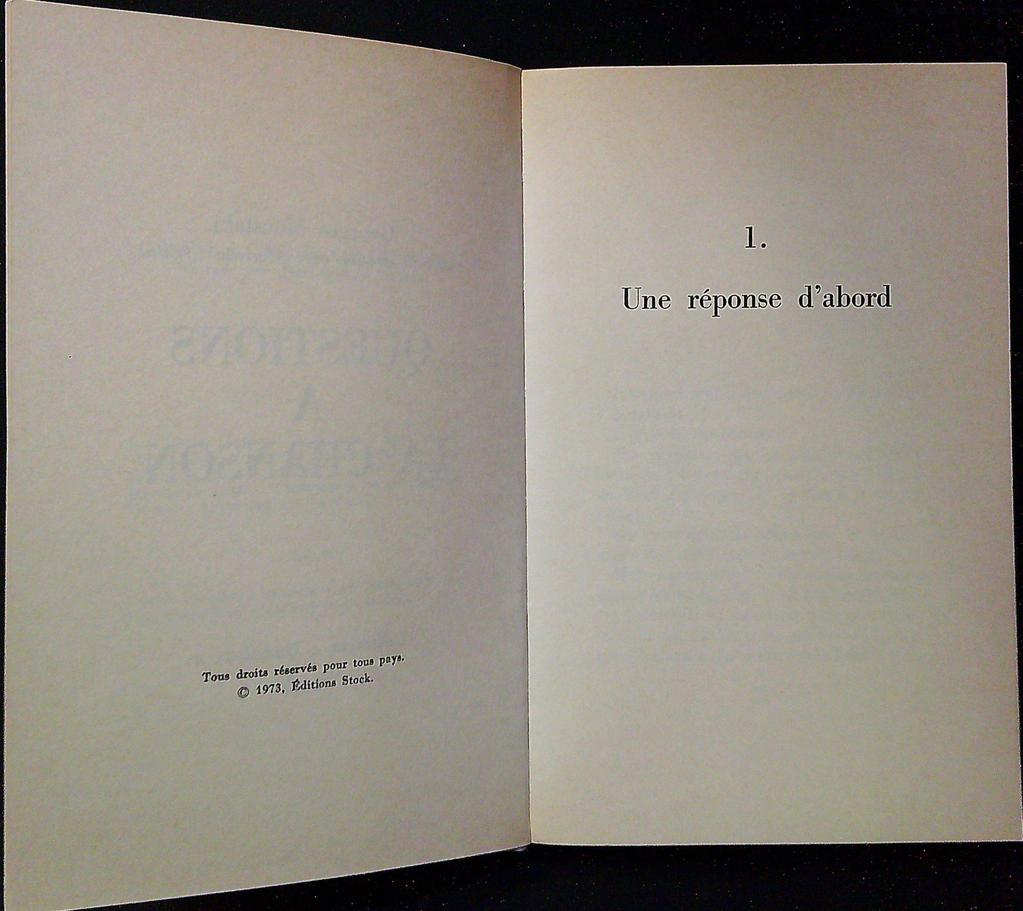 Livre – Stock – Musique – Questions à la chanson Moustaki
