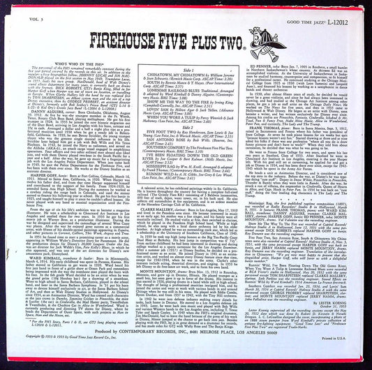 Vinyle The Firehouse Five Plus Two Story Vol. 3