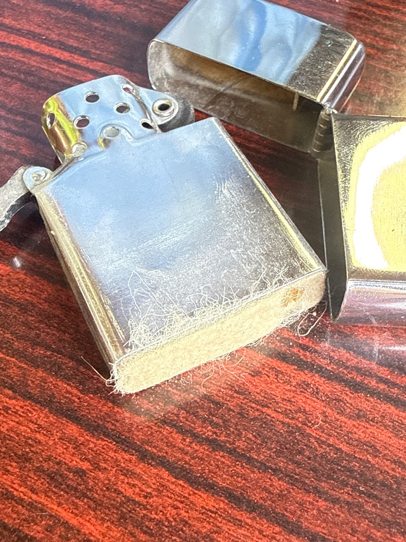Briquet Tempête Vintage Argenté Anchor Super Lighter