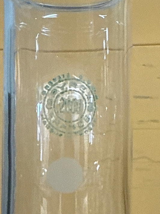 Ballon de chimie – Pyrex – Ornement – Vase vintage en verre