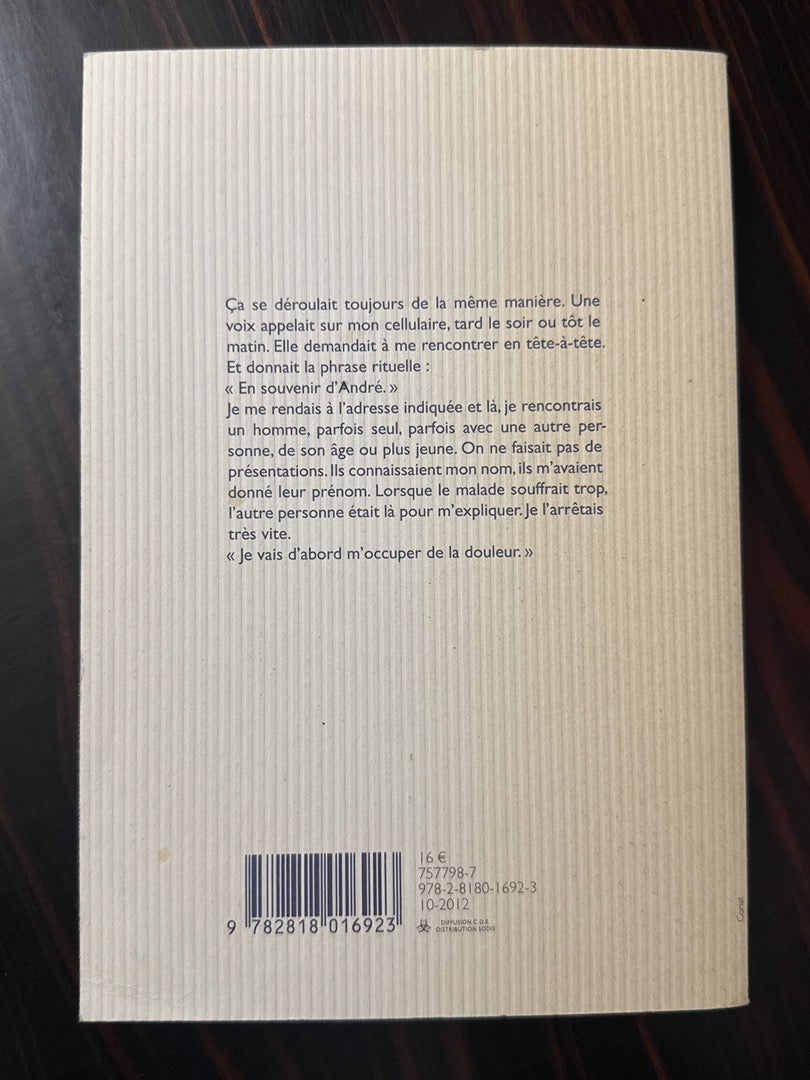 Livre – Martin Winckler - En souvenir d'andré – Littérature
