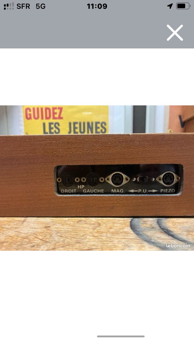 Amplificateur HI-FI vintage sans marque