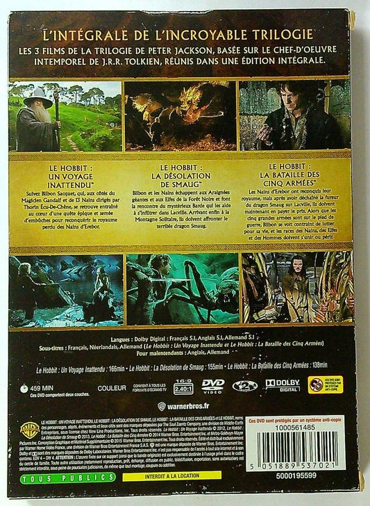 Coffret Dvd Le Hobbit La Trilogie Intégrale