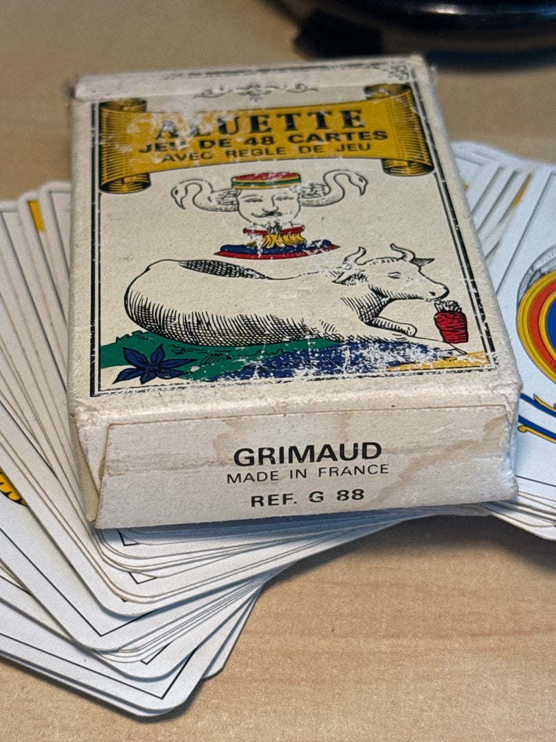 Jeu de cartes – Grimaud Aluette – Hobbies – Vintage complet