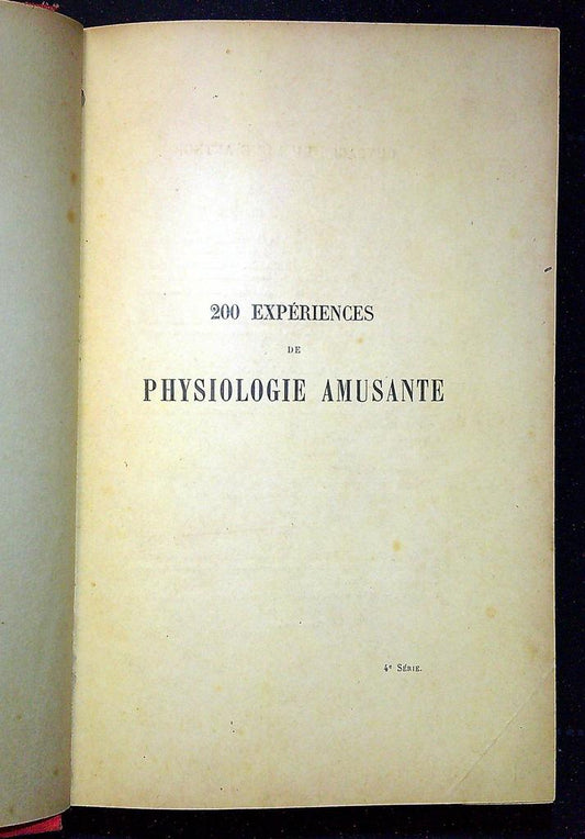 Livre ancien – A. Pérès – Livre enfant – Physiologie