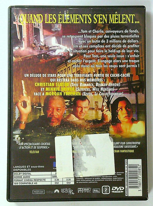 Pluie d'enfer dvd action morgan Freeman mikael Salomon