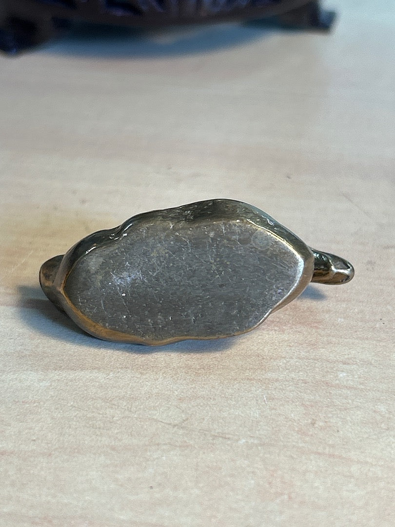 Statuette canard vintage en laiton - 4cm - Or - 50g - Très bon état