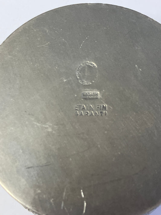 Support de Tasse en Étain Fin