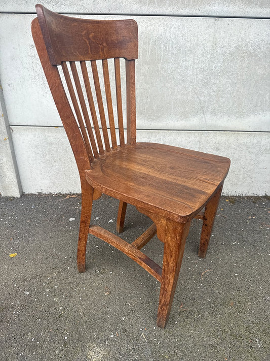 Chaise – Vintage – Mobilier – En bois style bistrot Usa, circa 1900