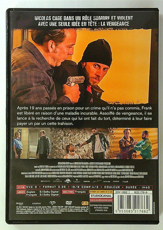 Dvd Froide Vengeance Nicolas Cage Studiocanal