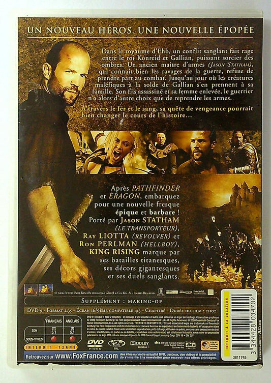 dvd King Rising Jason Statham