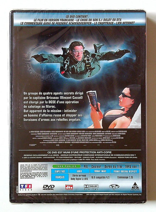 Dvd Agents Secrets Vincent Cassel Monica Bellucci Neuf