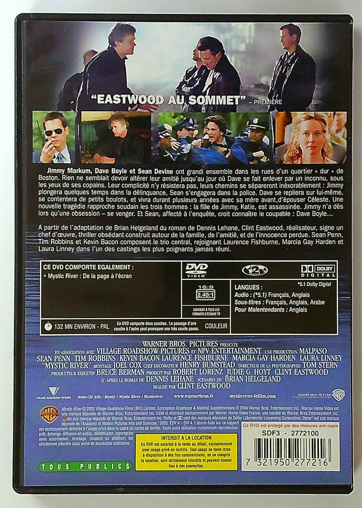 Dvd Mystic River Clint Eastwood