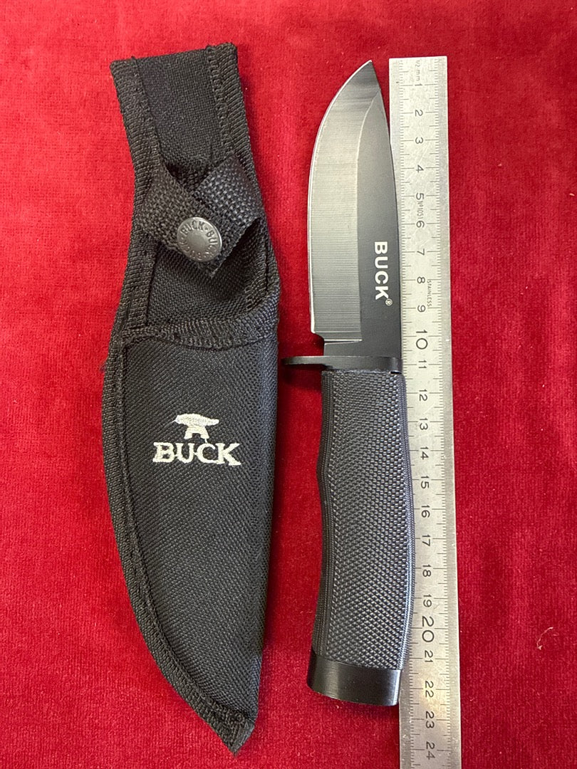 Couteau Buck – Noir avec étui
