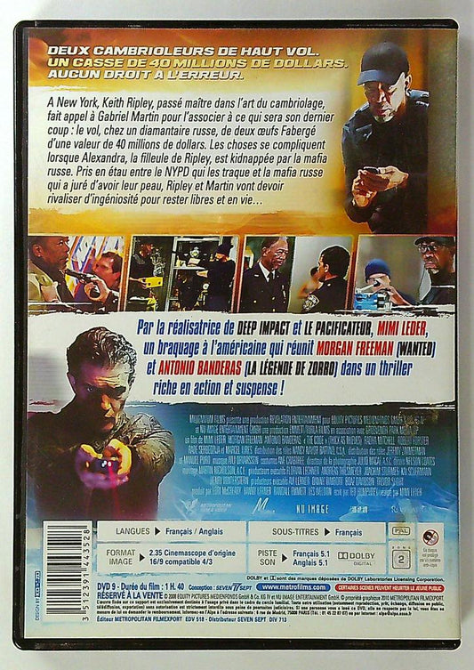 Dvd The Code Morgan Freeman Antonio Banderas Metropolitan