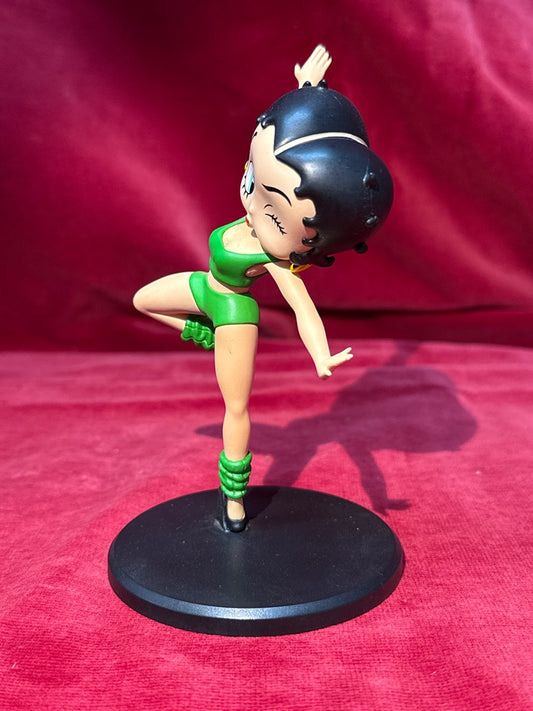 Figurine Betty Boop danseuse verte Fleischer Studios