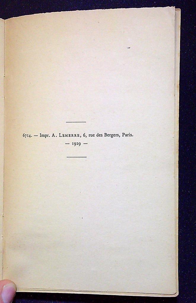 Livre Choix de poésies – Théophile Gautier – Littérature – Édition 1929