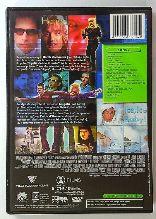 Dvd Zoolander Ben Stiller Édition Collector