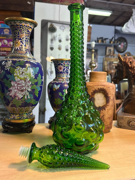 Bouteille – Carafe Empoli Genie Bottle en verre vert