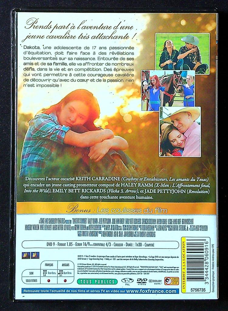 Dvd Rodeo Princess 2 – Dvd – Film famille équitation
