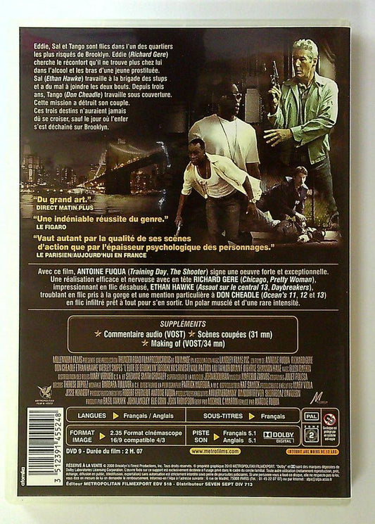 Dvd L'élite de Brooklyn Richard Gere Antoine Fuqua