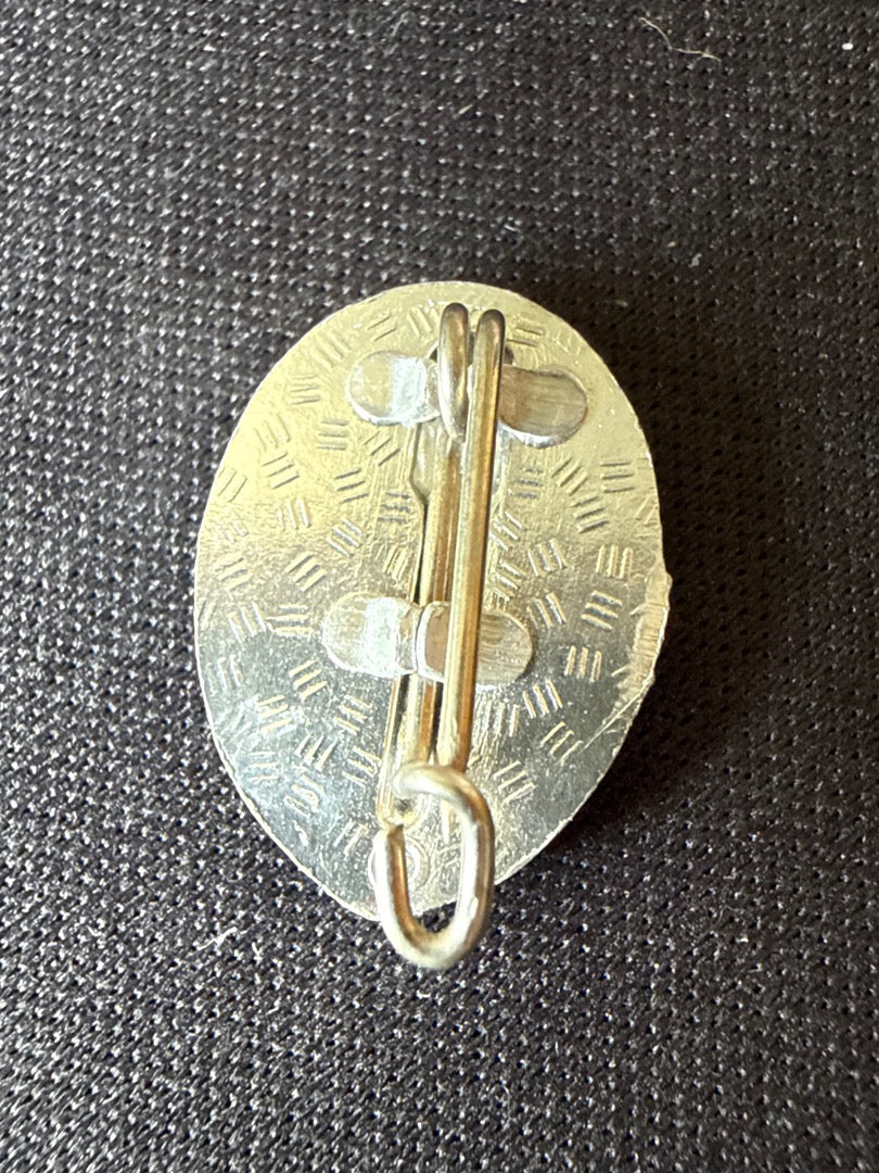 Insigne – Dr – Broches – Tir vintage doré rouge