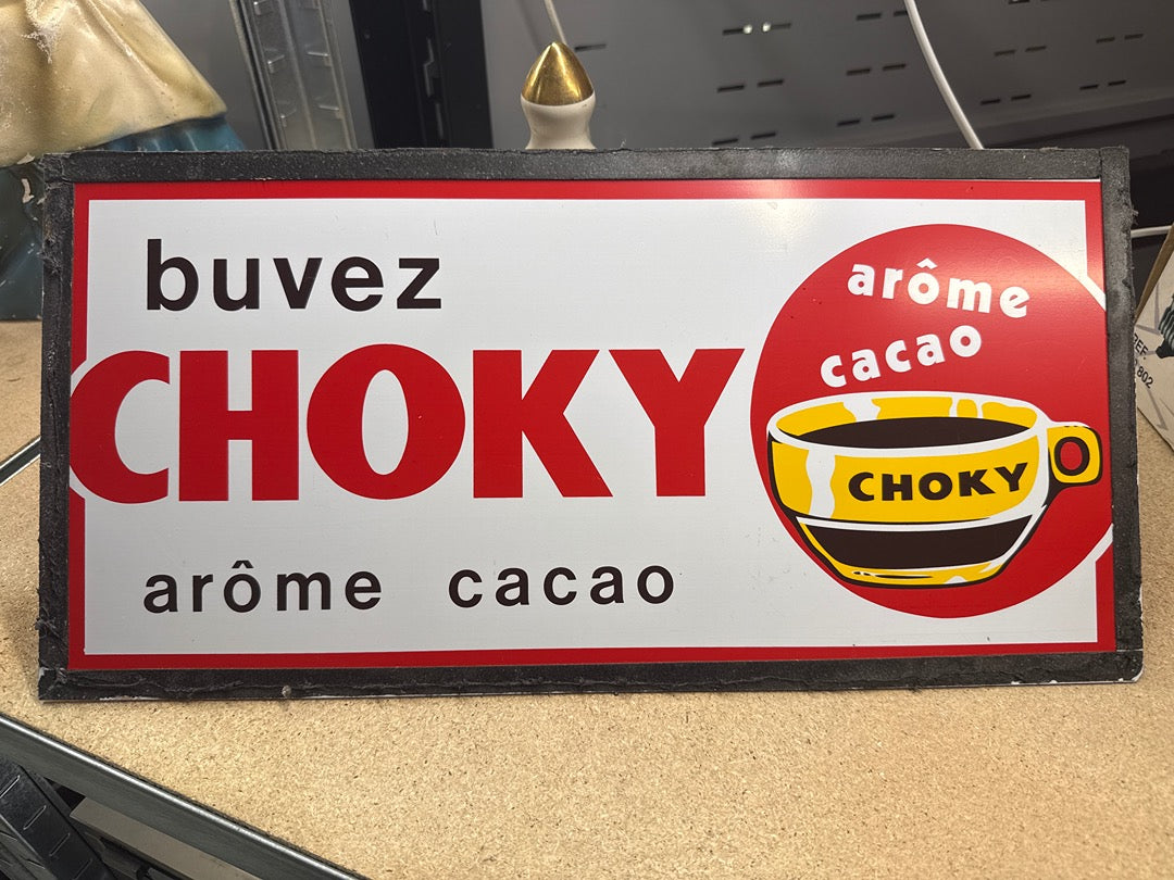 Plaque – Choky – Décoration – Buvez arôme cacao