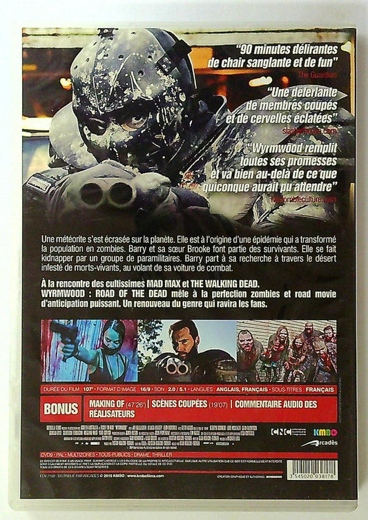 Dvd Road of the Dead Wyrmwood film zombies